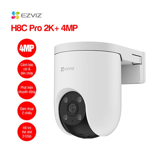 camera WiFi EZVIZ H8C Pro 2K+ 4MP